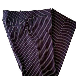 Bogari Women's Size 8 Pinstriped Dress Pants